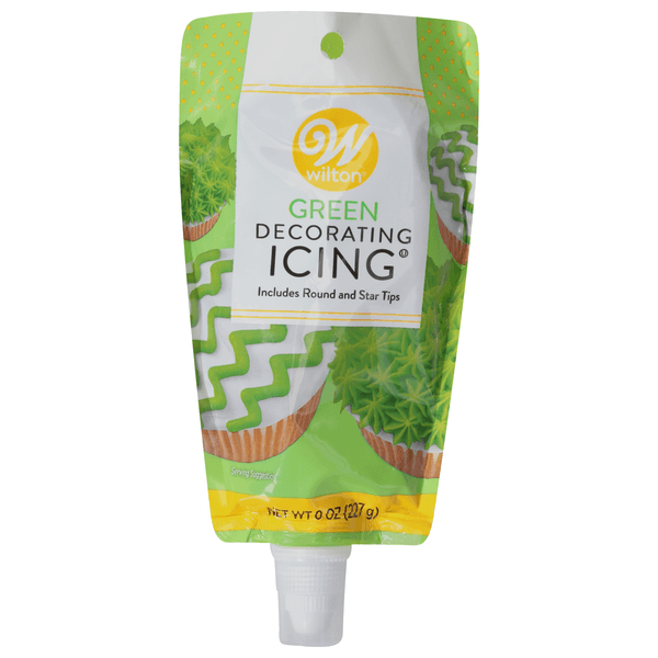 Wilton Green Decorating Icing Pouch With Tips