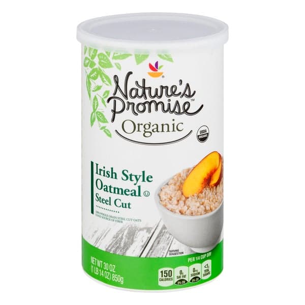 Nature'S Promise Organic Steel Cut Oatmeal Irish Style