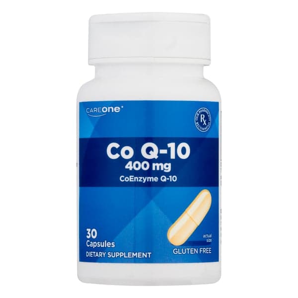 Careone Co Q-10 Coenzyme Capsules Gluten Free