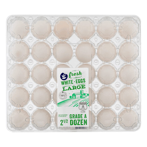 Stop & Shop White Eggs Grade A Large