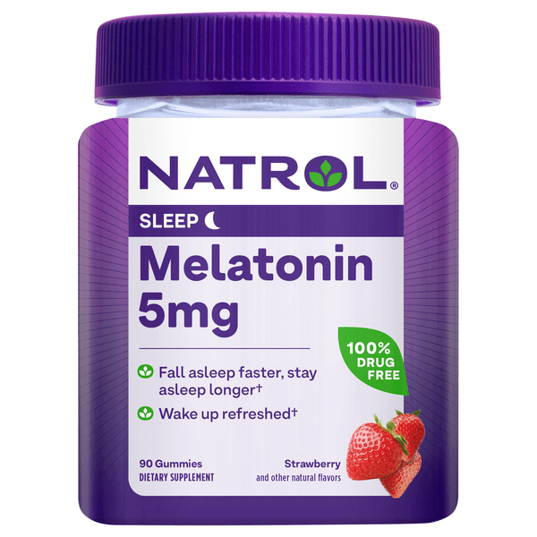 Natrol Melatonin Sleep Strawberry Flavor Gummies