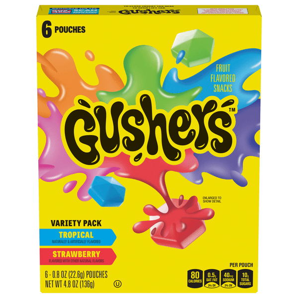 Is it Coconut Free? Fruit Gushers Flavored Snacks Strawberry Splash & Tropical