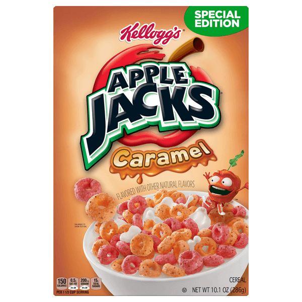 Kellogg'S Apple Jacks Caramel Cereal