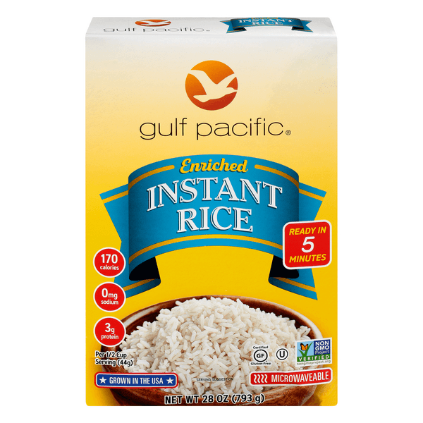 Gulf Pacific Enriched Instant White Rice