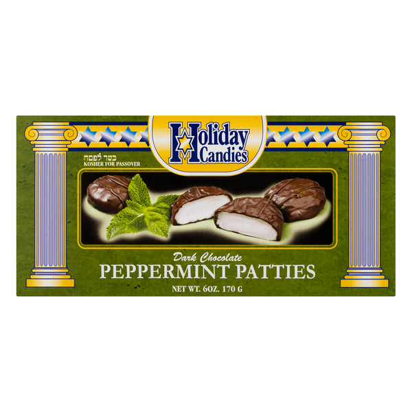 Holiday Candies Peppermint Patties Dark Chocolate