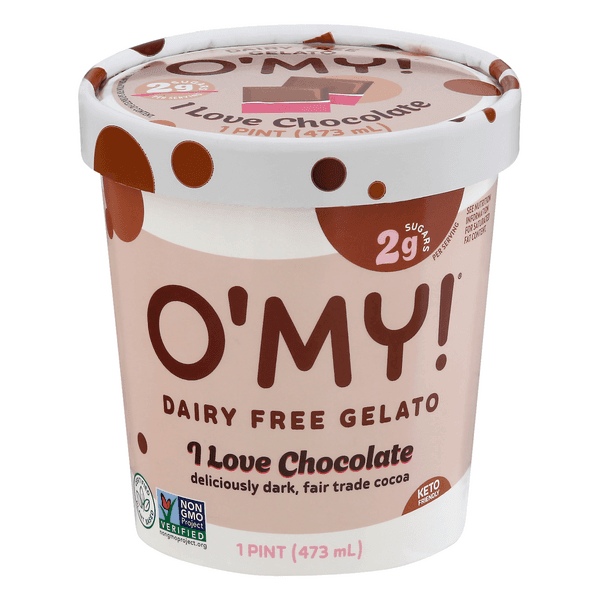 O'My Gelato I Love Chocolate Dairy Free