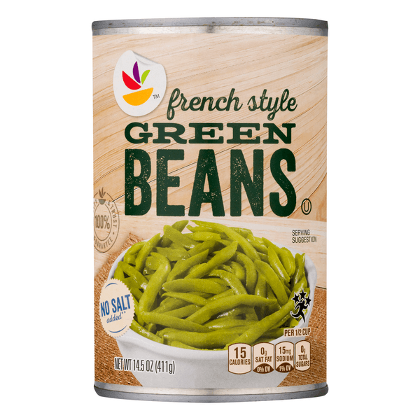 Stop & Shop Green Beans French Style No Salt Added