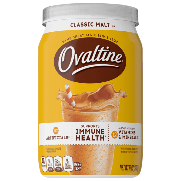 Ovaltine Drink Mix Classic Malt