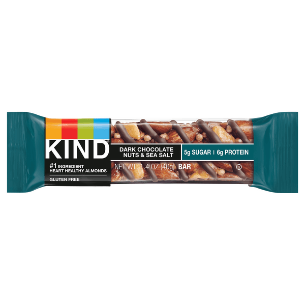 Kind Snacks Nuts & Spices Dark Chocolate Nuts & Sea Salt Bar