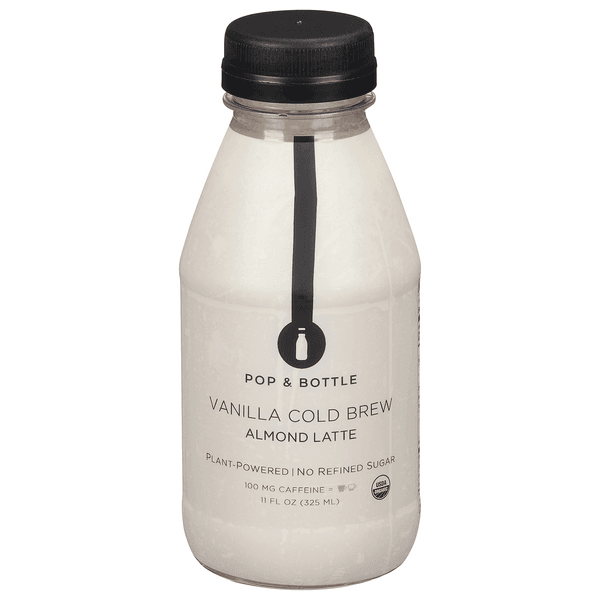 Pop And Bottle Almond Milk Vanilla Bean