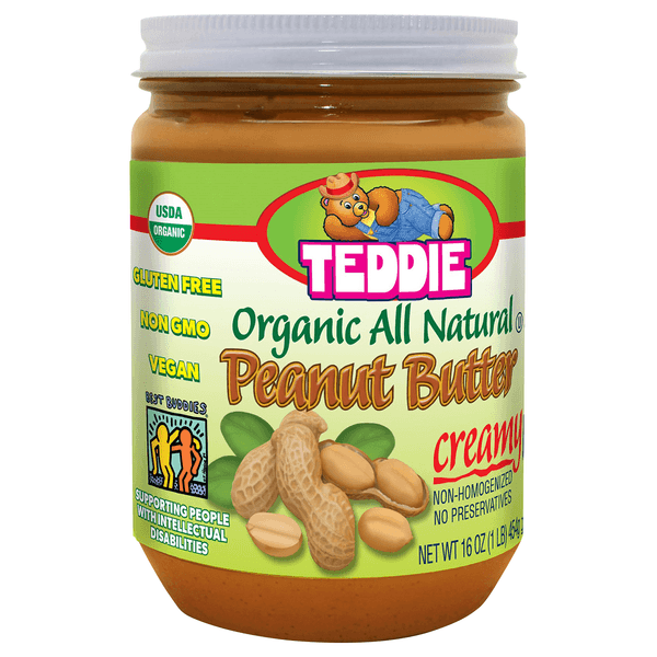 Teddie Organic All Natural Peanut Butter Creamy