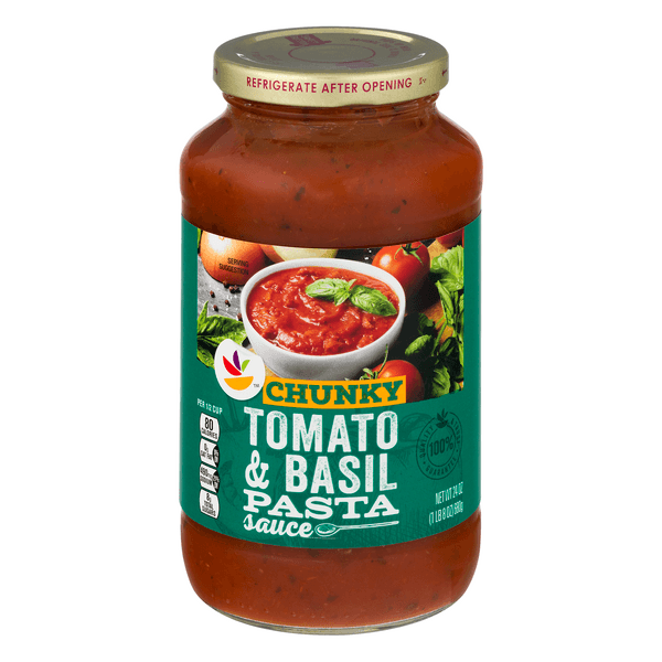 Stop & Shop Chunky Pasta Sauce Tomato & Basil All Natural