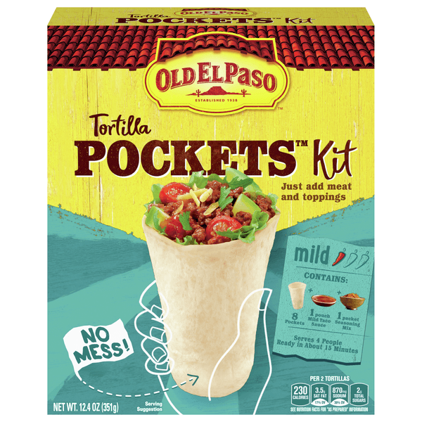 Old El Paso Tortilla Pockets Kit
