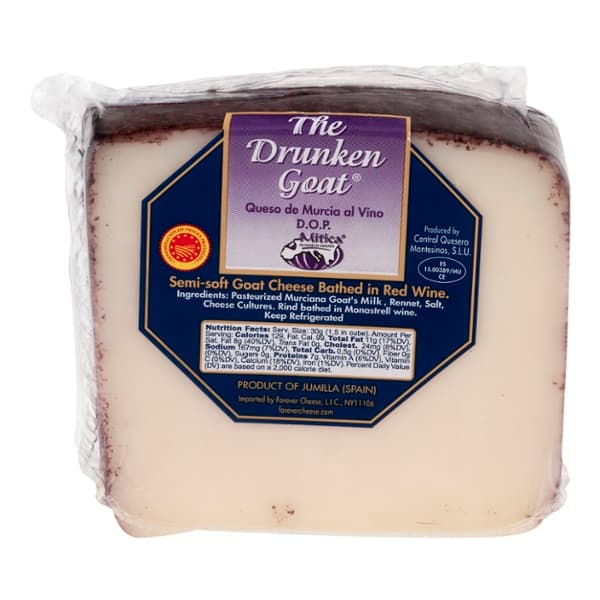 Goat Cheese Wine Cured Chunk (Queso De Murcia Al Vino