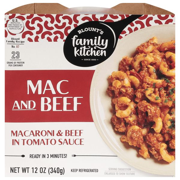 Blount'S Family Kitchen Mac & Beef
