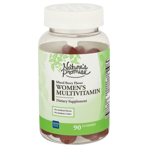 Nature'S Promise Women'S Multivitamin Gummies Mixed Berry Flavor