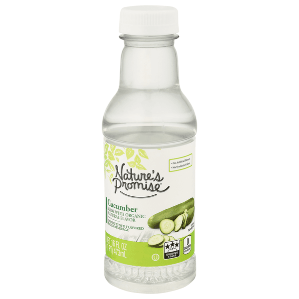 Nature'S Promise Unsweetened Cucumber Flavored Water