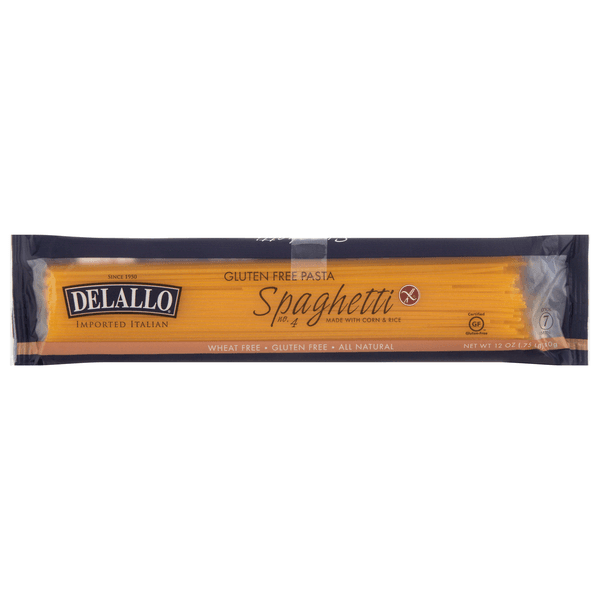 Delallo Corn & Rice Spaghetti Pasta