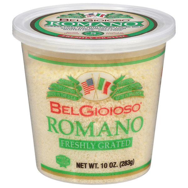 Belgioioso Cheese, Freshly Grated, Romano