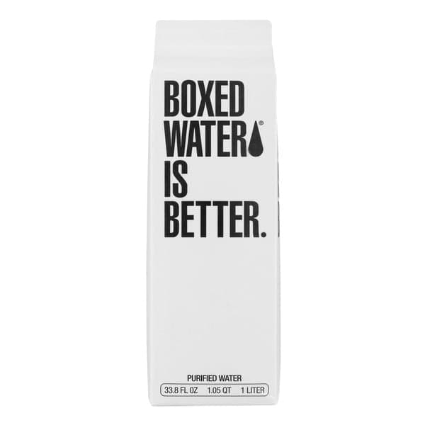 Boxed Purified Drinking Water