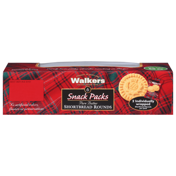 Walkers Shortbread Rounds Snack