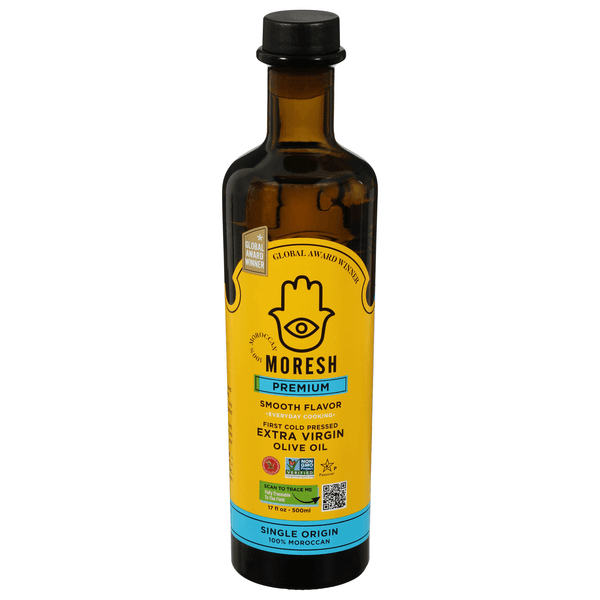 Moresh Moroccan Olive Oil Extra Virgin Balanced Flavor