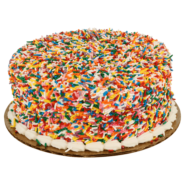 Our Brand Bakery Gold Cake With Sprinkles