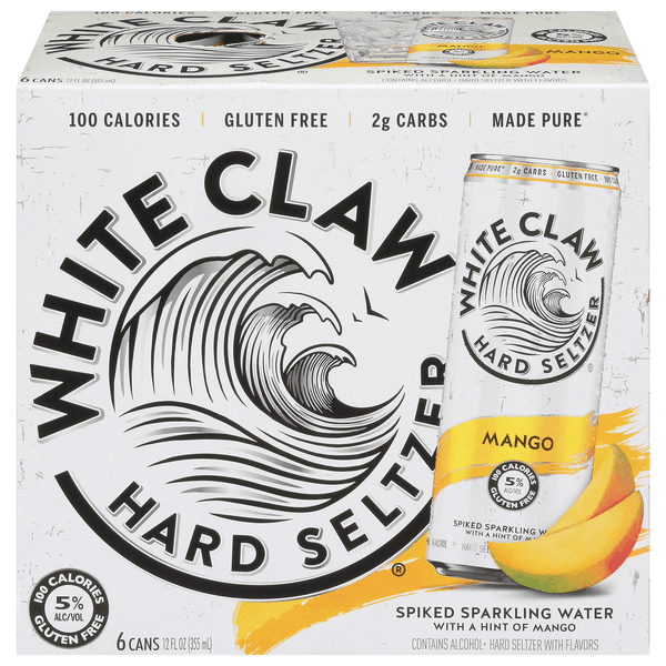 White Claw Mango Hard Seltzer