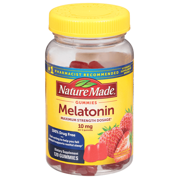 Nature Made Melatonin Gummies Strawberry
