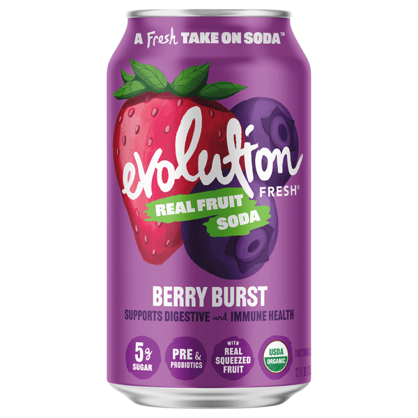 Evolution Fresh Berry Burst Real Fruit Soda