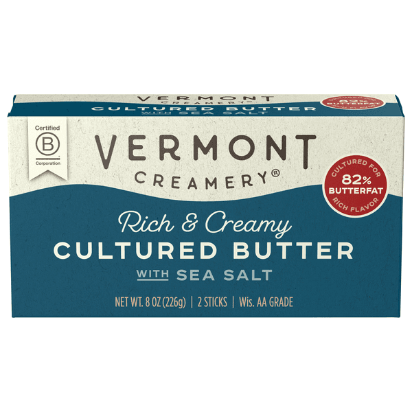 Vermont Creamery Cultured Butter Sticks Sea Salt