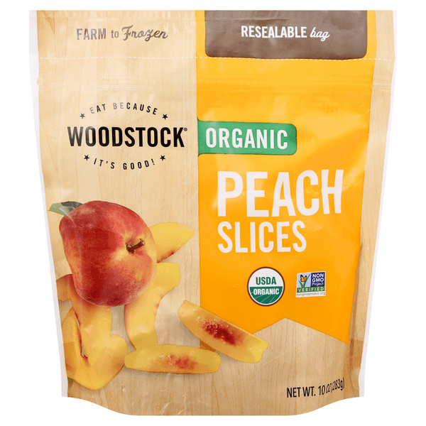 Woodstock Peach Slices, Organic