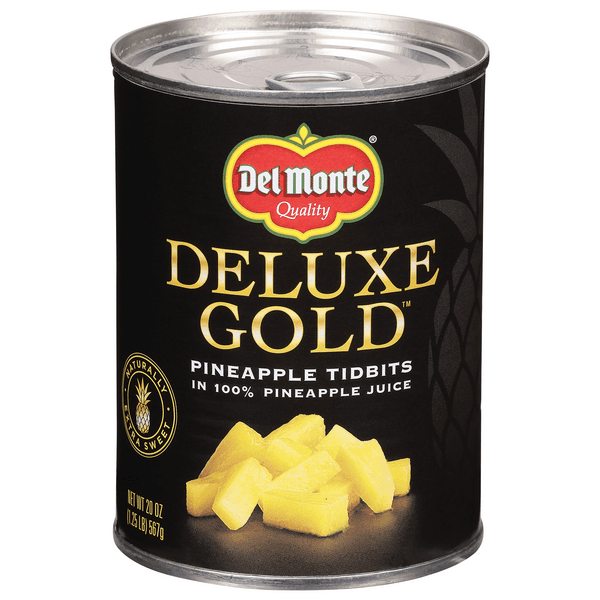 Del Monte Gold Pineapple Tidbits In Juic