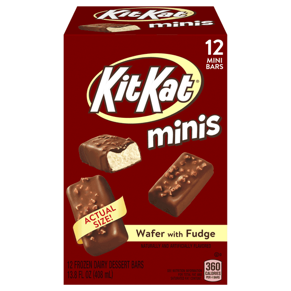 Nestle Minis Wafer With Fudge  Dairy Dessert Bars