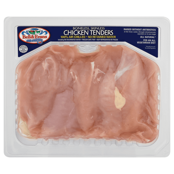Bell & Evans Air Chilled Chicken Tenders Boneless Skinless Fresh