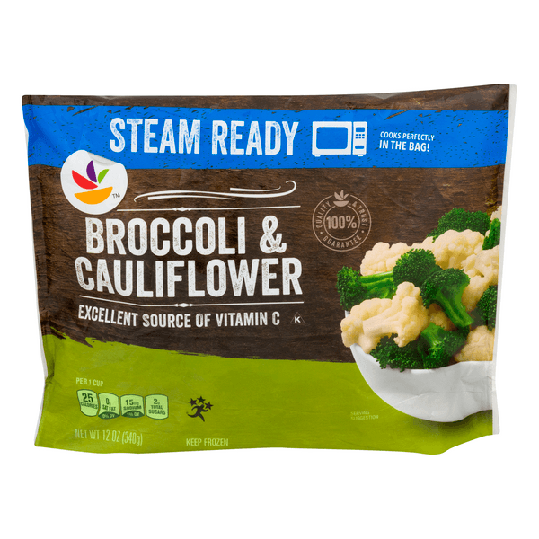 Stop & Shop Steam Ready Broccoli & Cauliflower
