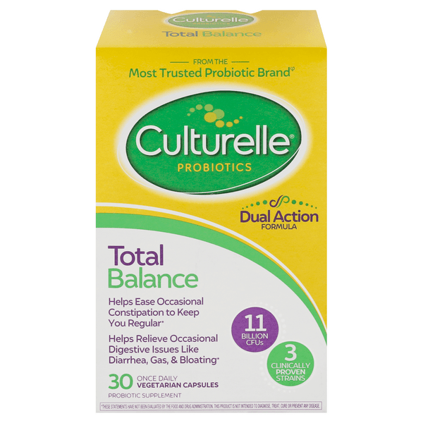 Culturelle Probiotics Total Balance Vegetarian Capsules