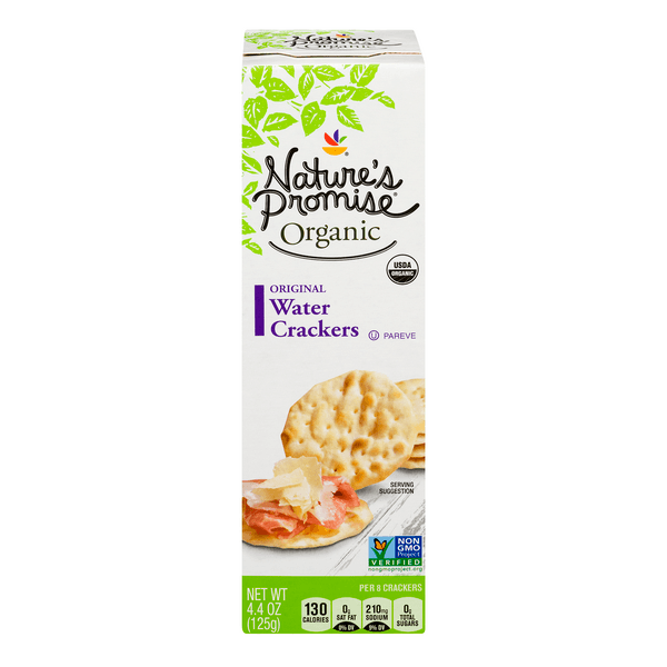 Nature'S Promise Organic Water Crackers Original