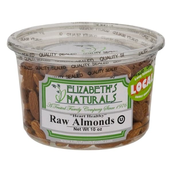 Elizabeth'S Naturals Raw Almonds