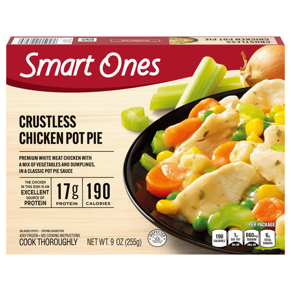 Smart Ones Crustless Chicken Pot Pie With Vegetables  Meal