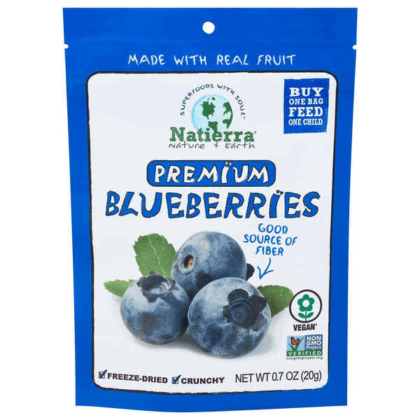 Natierra Premium Blueberries Freeze-Dried