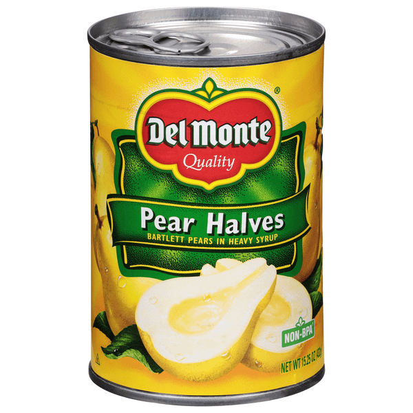 Del Monte Pears Halves Northwest In Heavy Syrup