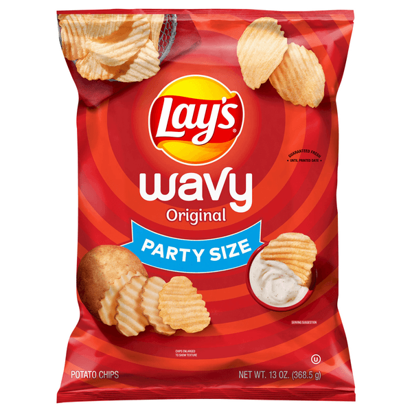 Lays Potato Chips Wavy Original