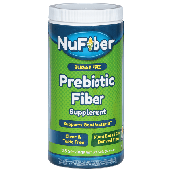 Nufiber Prebiotic Fiber Supplement Sugar Free