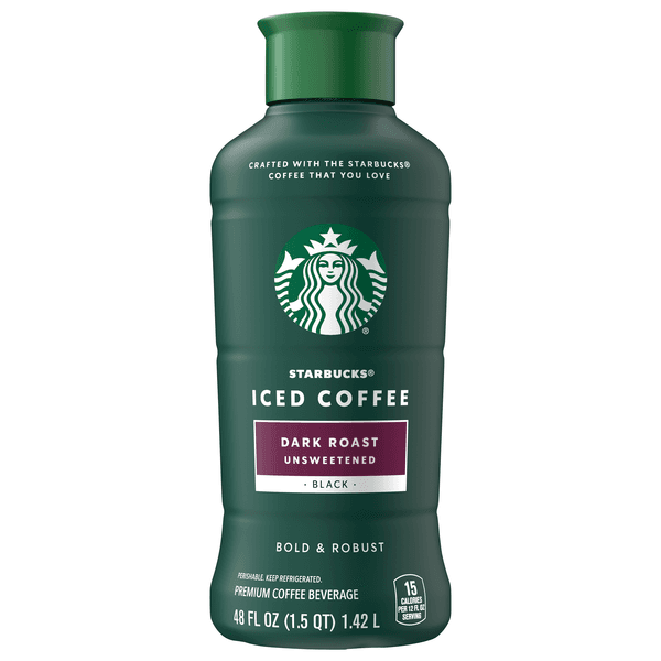 Starbucks Dark Roast Unsweetened Iced Coffee