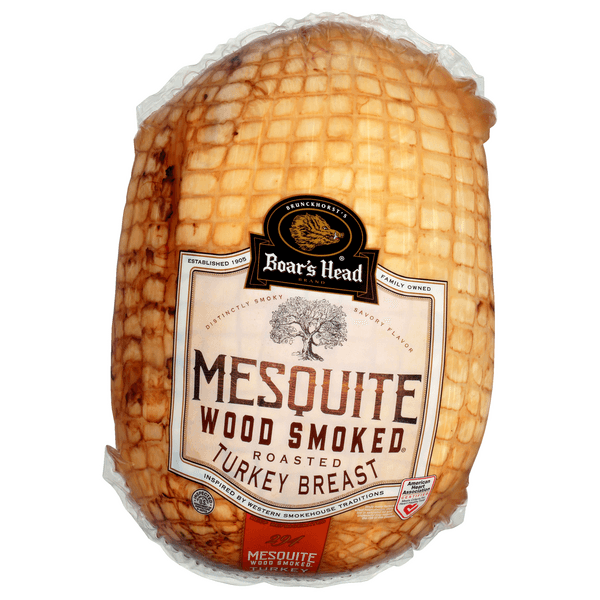 Boar'S Head Deli Turkey Breast Mesquite Wood Smoked (Shaved