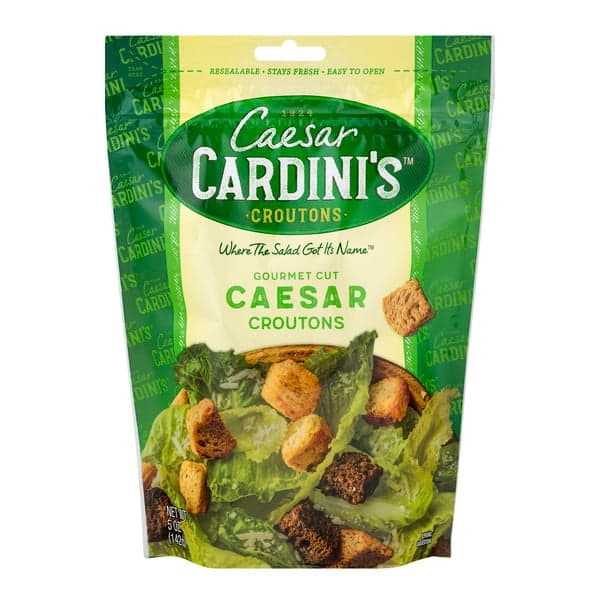 Cardinis Croutons Gourmet Cut Twice Baked Caesar