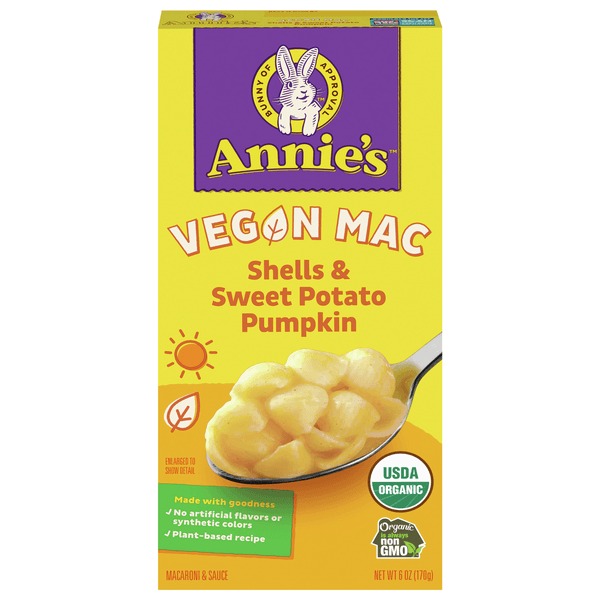 Annie's Vegan Mac Shells & Sweet Potato Pumpkin