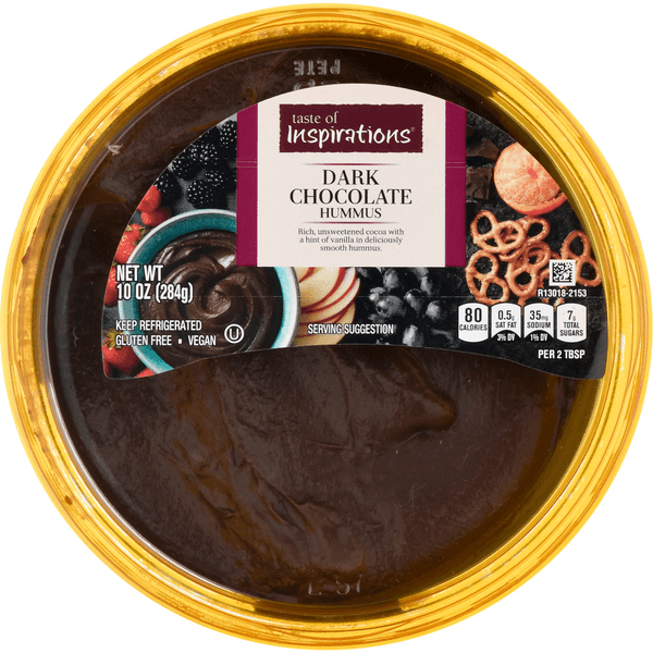 Taste Of Inspirations Hummus Dark Chocolate