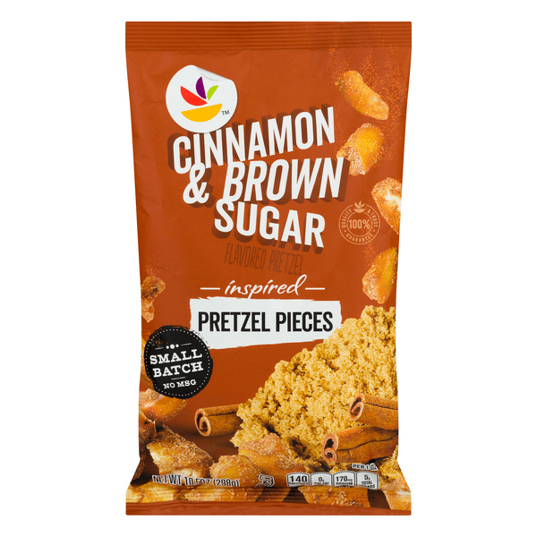 Giant Pretzel Pieces Cinnamon & Brown Sugar Flavored